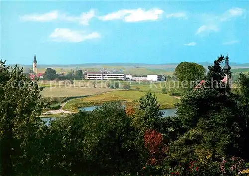 AK / Ansichtskarte Moosbach Windsbach Kirche Panorama Kat. Windsbach