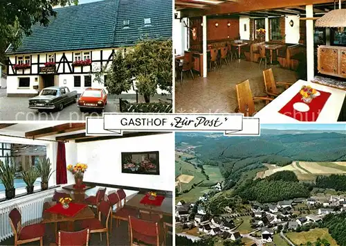 AK / Ansichtskarte Rehringhausen Gasthof Zur Post  Kat. Olpe