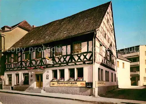 AK / Ansichtskarte Burgebrach Gasthof Goldener Hirsch Kat. Burgebrach