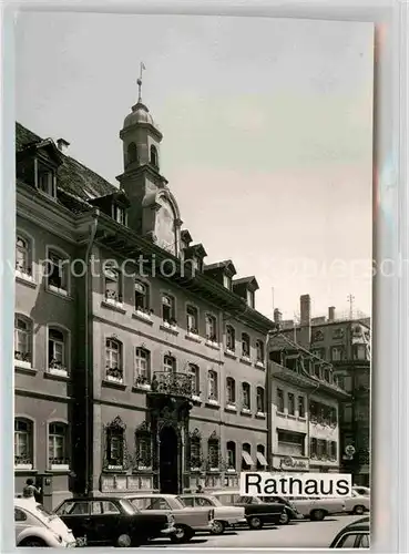 AK / Ansichtskarte Waldshut Tiengen Rathaus