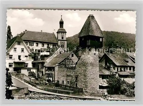 AK / Ansichtskarte Waldshut Tiengen Storchenturm