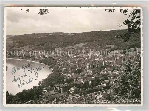 AK / Ansichtskarte Waldshut Tiengen Panorama am Hochrhein