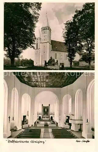 AK / Ansichtskarte Schwandorf Bayern Wallfahrtskirche Kreuzberg Kat. Schwandorf