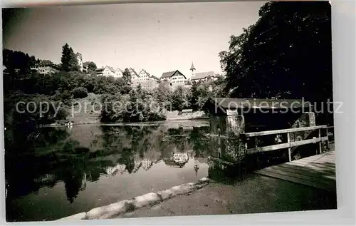 AK / Ansichtskarte Berneck Fichtelgebirge Bootshaus Kat. Bad Berneck