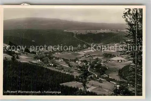 AK / Ansichtskarte Warmensteinach Panorama Kat. Warmensteinach Fichtelgebirge