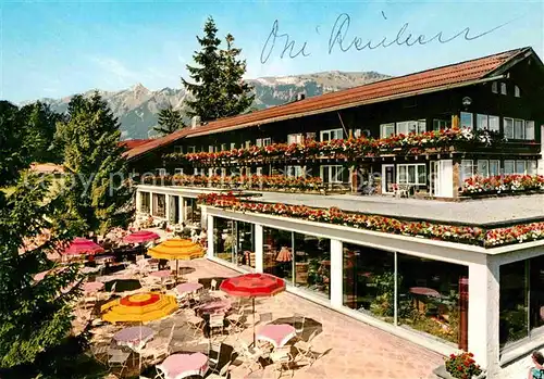 AK / Ansichtskarte Sonthofen Oberallgaeu Kur  Sporthotel Allgaeuer Berghof  Kat. Sonthofen