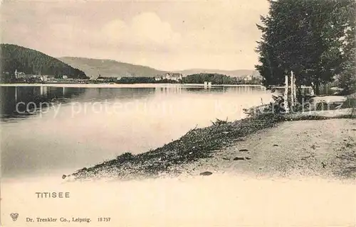 AK / Ansichtskarte Titisee Panoraa Kat. Titisee Neustadt