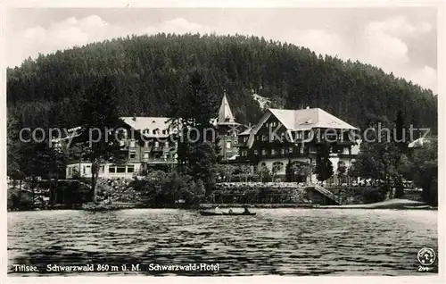 AK / Ansichtskarte Titisee Schwarzwald Hotel Kat. Titisee Neustadt