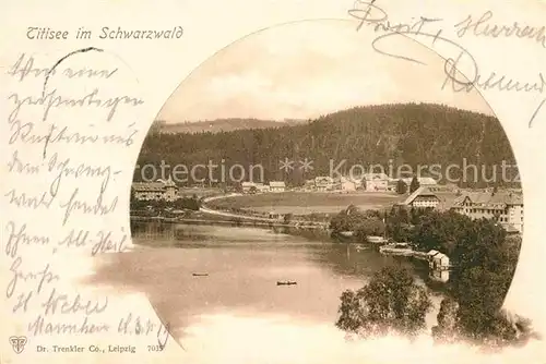 AK / Ansichtskarte Titisee Panorama Kat. Titisee Neustadt