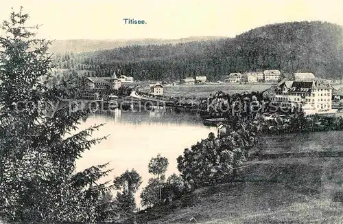 AK / Ansichtskarte Titisee Panorama Kat. Titisee Neustadt