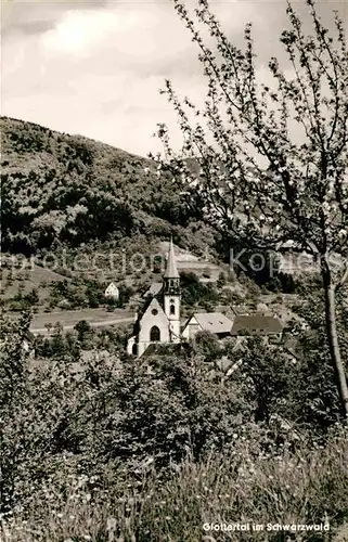 AK / Ansichtskarte Glottertal Kirche Kat. Glottertal Schwarzwald