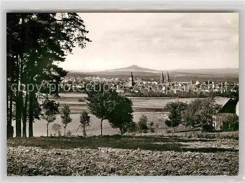 AK / Ansichtskarte Weiden Oberpfalz Panorama Kirche Kat. Weiden i.d.OPf.