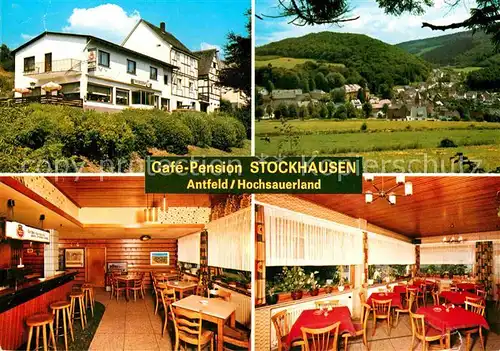 AK / Ansichtskarte Antfeld Cafe Pension Stockhausen Kat. Olsberg