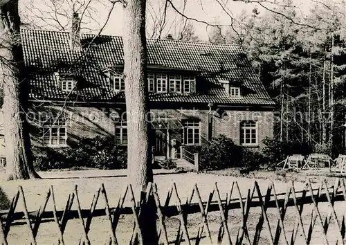 AK / Ansichtskarte Stadthagen Forsthaus Halt in den Bueckebergen Ferienheim der STAR Reisen GmbH Kat. Stadthagen