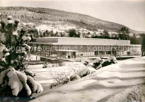 AK / Ansichtskarte Bad Orb Konzerthalle Winterpanorama Spessart Kat. Bad Orb