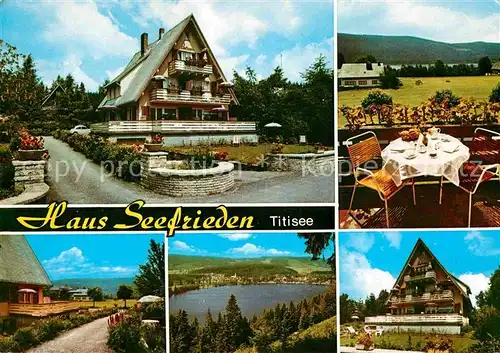 AK / Ansichtskarte Titisee Haus Seefrieden Kat. Titisee Neustadt