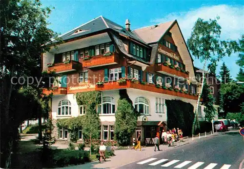 AK / Ansichtskarte Titisee Schwarzhotel Kat. Titisee Neustadt