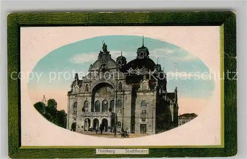 AK / Ansichtskarte Nuernberg Stadttheater Kat. Nuernberg