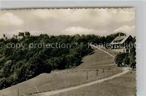 AK / Ansichtskarte Kuessaberg Jugendherberge Ruine Kuessaburg   Kat. Kuessaberg