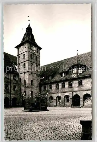 AK / Ansichtskarte Altdorf Nuernberg Burghof Kat. Altdorf b.Nuernberg