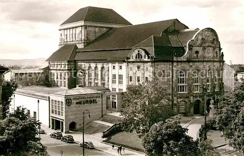 AK / Ansichtskarte Freiburg Breisgau Stadttheater Kat. Freiburg im Breisgau