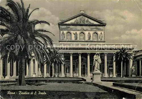 AK / Ansichtskarte Roma Rom Paulus Kirche Kat. 