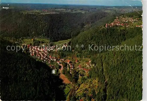 AK / Ansichtskarte Bad Teinach Zavelstein Fliegeraufnahme Kat. Bad Teinach Zavelstein