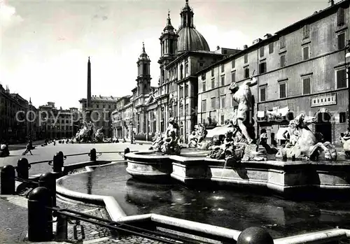 AK / Ansichtskarte Roma Rom Piazza Navona Fontana Kat. 