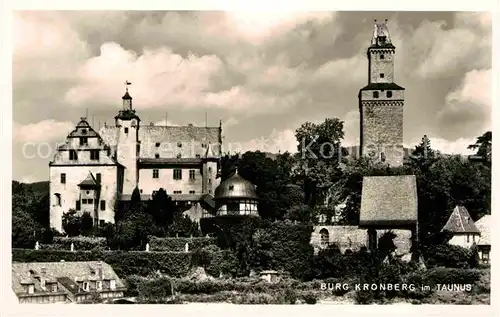 AK / Ansichtskarte Kronberg Taunus Burg Kronberg Kat. Kronberg im Taunus