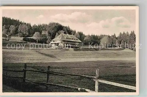 AK / Ansichtskarte Titisee Franz Xaver Schwarz Jugendherberge Kat. Titisee Neustadt