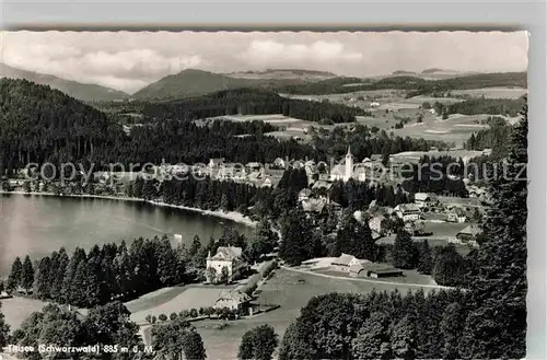 AK / Ansichtskarte Titisee Panorama Kirche Kat. Titisee Neustadt