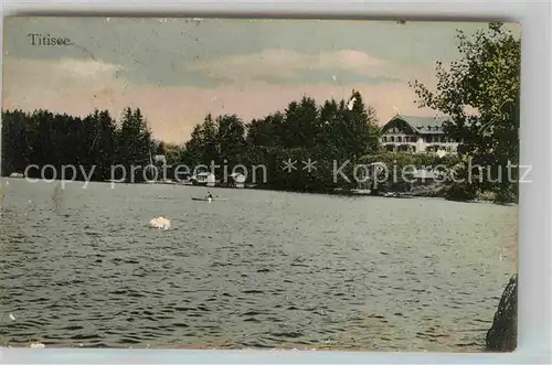 AK / Ansichtskarte Titisee Panorama Kat. Titisee Neustadt