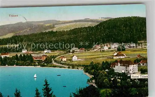 AK / Ansichtskarte Titisee Panorama Hotel Kat. Titisee Neustadt