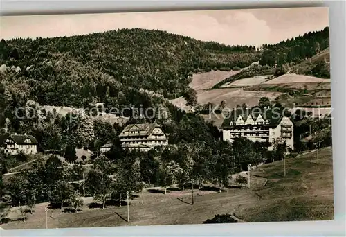 AK / Ansichtskarte Glottertal Kuranstalt Glotterbad Kat. Glottertal Schwarzwald