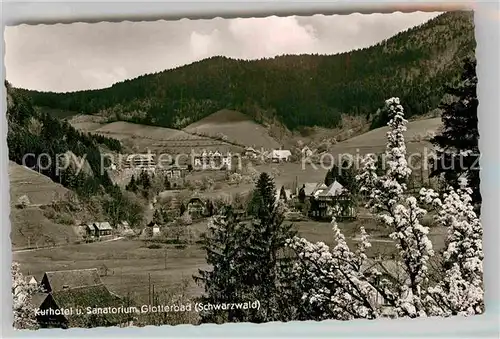 AK / Ansichtskarte Glottertal Kurhotel Sanatorium Kat. Glottertal Schwarzwald