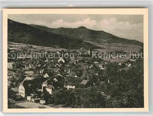 AK / Ansichtskarte Elzach Panorama Kirche Kat. Elzach