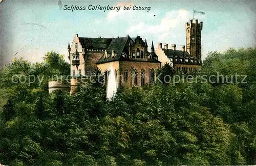 AK / Ansichtskarte Callenberg Schloss Panorama Kat. Coburg