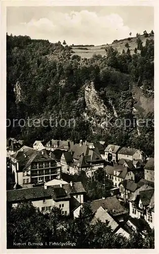 AK / Ansichtskarte Berneck Fichtelgebirge Panorama Kat. Bad Berneck