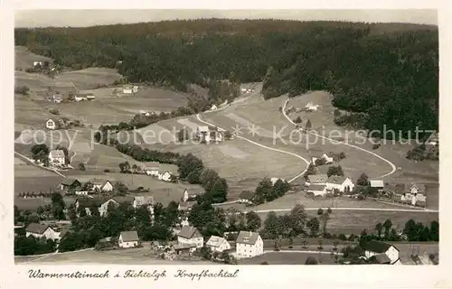 AK / Ansichtskarte Warmensteinach Kropfbachtal Kat. Warmensteinach Fichtelgebirge