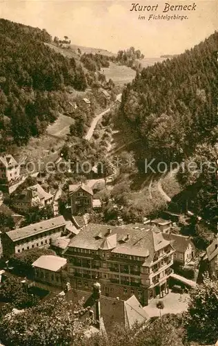 AK / Ansichtskarte Berneck Fichtelgebirge Panoram Kat. Bad Berneck