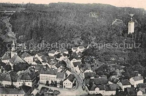 AK / Ansichtskarte Berneck Fichtelgebirge Panorama Burg  Kat. Bad Berneck