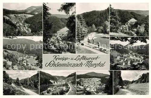 AK / Ansichtskarte Schoenmuenzach Panorama Minigolf Teilansicht  Kat. Baiersbronn