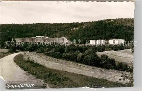 AK / Ansichtskarte Schwabthal Sanatorium Kat. Bad Staffelstein