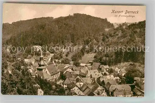 AK / Ansichtskarte Berneck Fichtelgebirge Panorama Kat. Bad Berneck