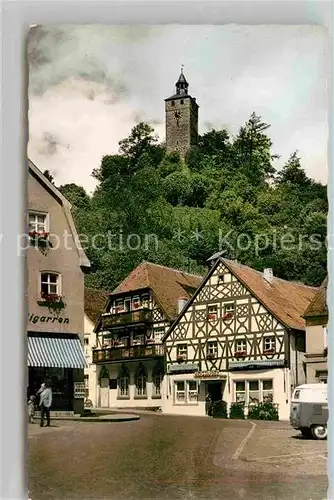 AK / Ansichtskarte Berneck Fichtelgebirge Hotel Restaurant Heissinger Burg Kat. Bad Berneck