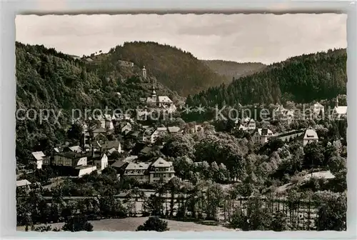 AK / Ansichtskarte Berneck Fichtelgebirge Panorama Kat. Bad Berneck