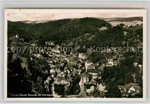 AK / Ansichtskarte Berneck Fichtelgebirge Panorama Kat. Bad Berneck