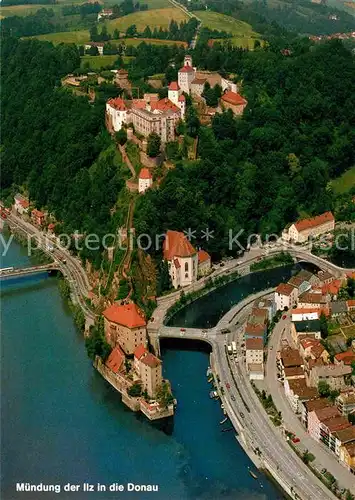 AK / Ansichtskarte Passau Veste Oberhaus Wasserburg Niederhaus Salvatorkirche  Kat. Passau