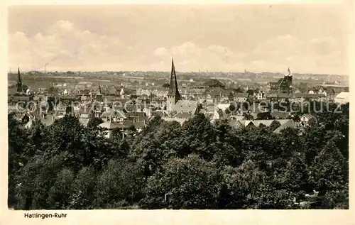 AK / Ansichtskarte Hattingen Ruhr Panorama  Kat. Hattingen