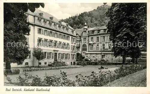 AK / Ansichtskarte Bad Bertrich Kurhotel Quellenhof Kat. Bad Bertrich